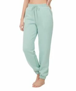 Hot Sale 👍 Zenana Dusty Green Drawstring Pocket Joggers - 👩 Women 😍