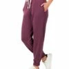 Outlet 👏 Zenana Eggplant Drawstring Joggers - 👩 Women 👏